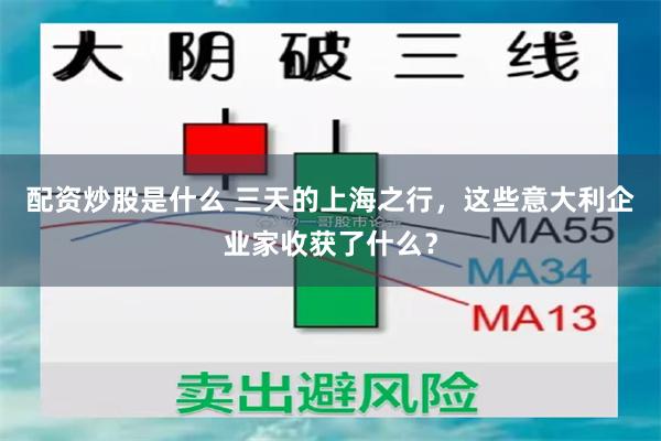 配资炒股是什么 三天的上海之行，这些意大利企业家收获了什么？