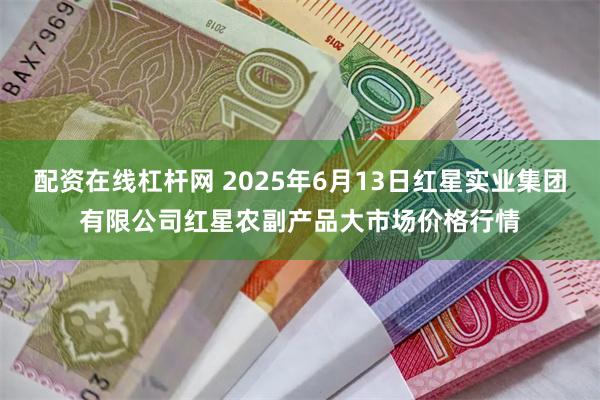 配资在线杠杆网 2025年6月13日红星实业集团有限公司红星农副产品大市场价格行情